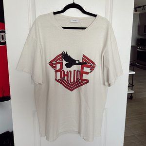Rhude White Eagle Rhanger T - Shirt
